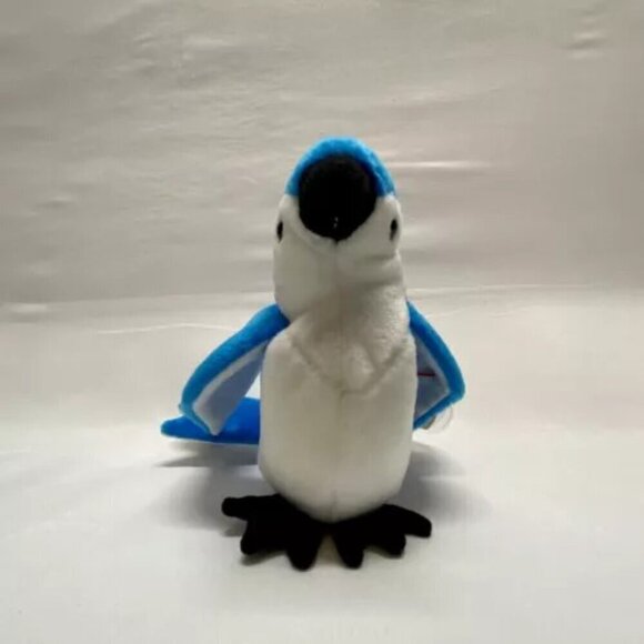 Ty Beanie Babies Rocket The Bluejay Bird Retired Plush Rare 1997/98 Tag Errors - Picture 8 of 14